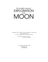The Scientific Context for Exploration of the Moon