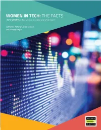 WOMEN in TECH: the FACTS 2016 UPDATE // See What’S Changed and What Hasn’T