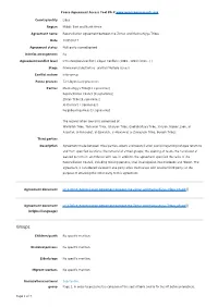 Export Agreement Coding (PDF)