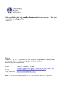 Chapter 4.1 a 400 Kb Duplication, 2.4 Mb Triplication and 130 Kb