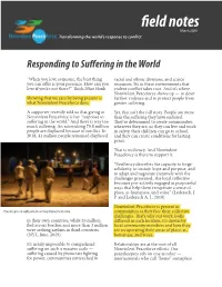Field Notes March 2020 Transforming the World’S Response to Conflict