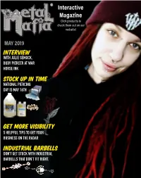 Get More Visibility Industrial Barbells INTERVIEW STOCK up in Time