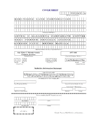 Definitive Information Statement 2021