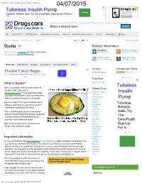Byetta (Injection Pen) Usage & Safety Guide