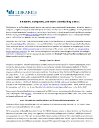 Downloading E-Texts (PDF)