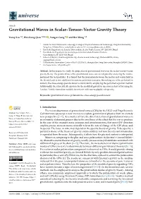Gravitational Waves in Scalar–Tensor–Vector Gravity Theory
