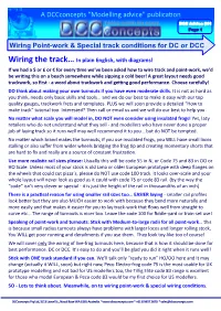 A Dccconcepts “Modelling Advice” Publication