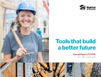 Tools That Build a Better Future