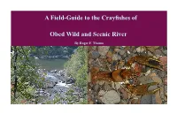 A Field-Guide to the Crayfishes of Obed Wild and Scenic River