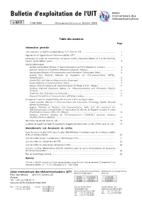 Bulletin D'exploitation De L'uit No 817 – 3