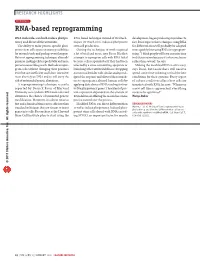 RNA-Based Reprogramming