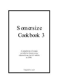 Somersize Cookbook 3