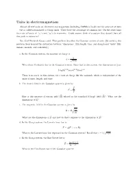 Units in Electromagnetism (PDF)