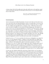 A Brief Sketch of the Life of Nathaniel Bowditch