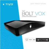 Bolt VOX Setup