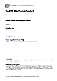 Genetic Screening for the Vel- Phenotype Circumvents Difficult Serological Screening Due to Variable Vel Expression Levels