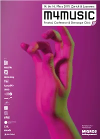 M4music2019 Programmheft D.Pdf