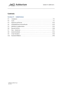 Section 9: Subdivision