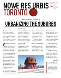 Urbanizing the Suburbs