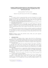 Characteristic Behaviour of the Portuguese Large Concrete Dams Built with Granite Aggregates and Affected by Asr