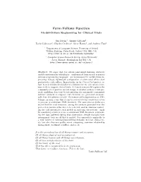 Form Follows Function Model-Driven Engineering for Clinical Trials