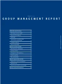 Group Management Report
