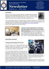 Newsletter Telephone: (02) 9393 2325 Issue No
