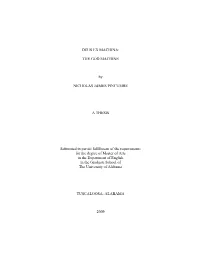 THE GOD MACHINE by NICHOLAS JAMES