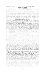 Index No. 25538 Folder No. 11257 MINUTES of MEETING ITALIAN REPUBLIC on the 19Th (Nineteenth) Day of January 2017 (Two Thousand and Seventeen