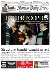 Structure Bandit Caught in Act