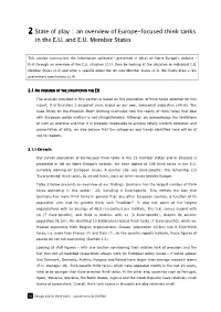 2 State of Play : an Overview of Europe-Focused Think Tanks in the E.U