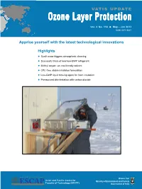 Ozone Layer Protection