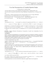 Even Star Decomposition of Complete Bipartite Graphs