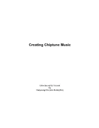 Creating Chiptune Music