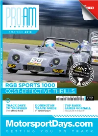 Am Annual 2018 | Motorsportdays.Com