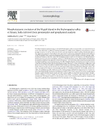 Morphotectonic Evolution of the Majuli Island in the Brahmaputra Valley of Assam, India Inferred from Geomorphic and Geophysical Analysis