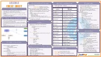 Ansible Cheat Sheet
