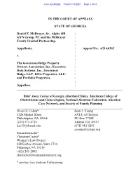 ACLU of GA Amicus Brief
