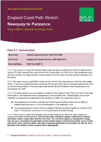 England Coast Path Stretch: Newquay to Penzance Report NQP 4: Gwithian to Clodgy Point