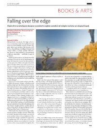 Falling Over the Edge Claims That an Intelligent Designer Is Needed to Explain Evolution of Complex Systems Are Deeply Flawed