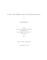 On Magic State Distillation Using Nuclear Magnetic Resonance