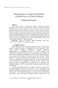 Representation of Angel-In-The-House in Bleak House by Charles Dickens