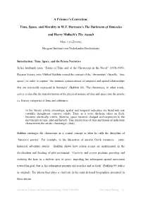 A Prisoner's Conviction: Time, Space, and Morality in W.F. Hermans's The