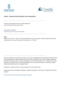 Downloading Material Is Agreeing to Abide by the Terms of the Repository Licence