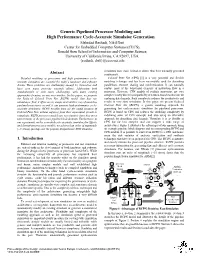 Generic Pipelined Processor Modeling and High Performance
