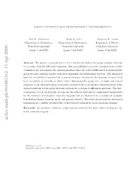 Group Invariant Solutions Without Transversality 2 in Detail, a General Method for Characterizing the Group Invariant Sections of a Given Bundle