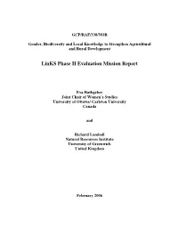 Links Phase II Evaluation Mission Report