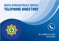 SAPS Telephone Directory