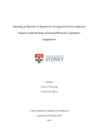 Thesis Submitted in Fulfilment of the Degree Of
