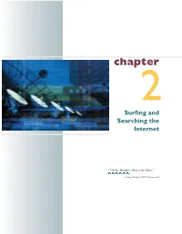 Chapter 2 Surfing and Searching the Internet